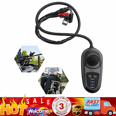 4 Keys Electric Power Wheelchair Controller Joystick Waterproof Part Accessories $85.00