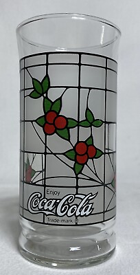 #ad Coca Cola CHRISTMAS GLASSWARE TUMBLER Glass $9.99