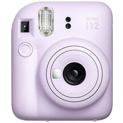 #ad #ad Fuji 16806286 Instax Mini 12 Purple Camera $93.67