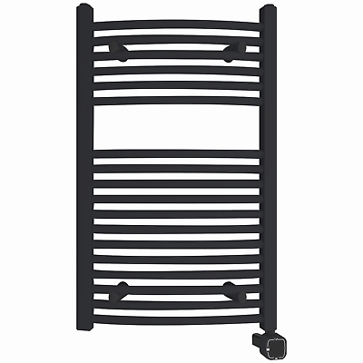 #ad Smart Towel Warmer with Timer Wall Mounted Towel Rack Towel Rails Matte Black $658.00