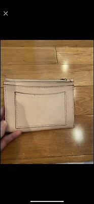 #ad Coach ID Case Wallet key chain Leather beige pink color $29.99