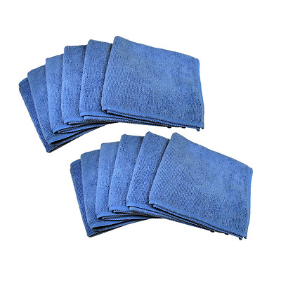 #ad 12 Microfiber Towel Cleaning Cloth for LED TV Computer Tablet Auto Detailing $11.95
