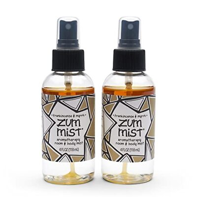 Zum Mist Room and Body Spray Frankincense and Myrrh 4 fl oz 2 Pack $34.10