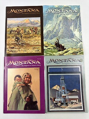 #ad Montana The Magazine of Western History Lot 4 2003 Summer Spring Winter Autumn $7.95