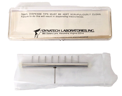 #ad Dynatech Labs Multiwell Plate Washer Dispenser Manifold 8 Position 002 561 0100 $55.25