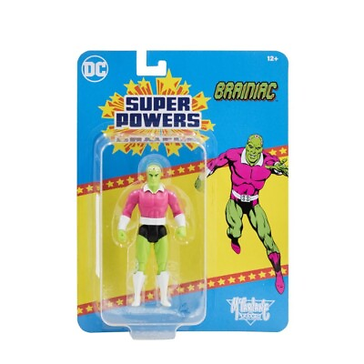 McFarlane Toys DC Direct Super Powers Superman Brainiac 4.5quot; Action Figure $17.99