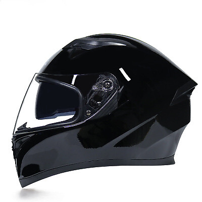 #ad Motorcycle Helmet Anti fog Dual Lens Full Face Helmet Cool Street Car Bluetooth $152.20
