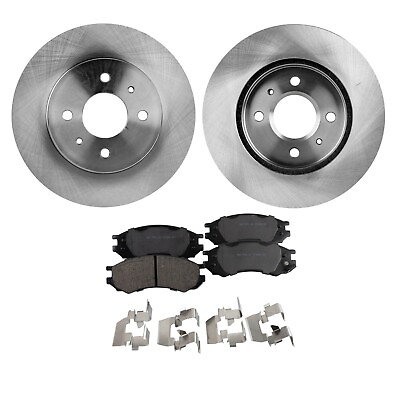 #ad Front Brake Disc Rotors and Pads Kit for Saturn SL2 SL1 SC2 SL SC1 SW2 SW1 93 95 $64.64