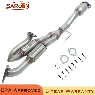 #ad Fits 2009 2014 Nissan MAXIMA Flex Pipe Catalytic Converter 3.5L 12H43248 gaskets $103.08