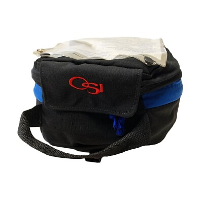 OSI Sports International RS Quick Release Mount Motorcycle Tank Bag Blue Black $39.99