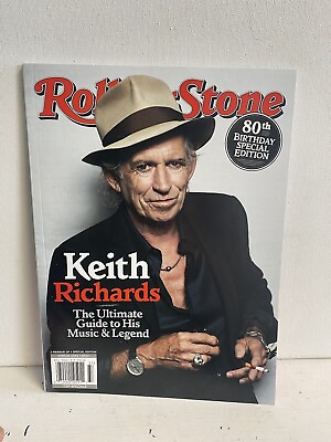 #ad Rolling Stone Keith Richard’s 80th Birthday Special $15.00