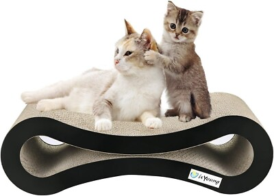 #ad isYoung Cat Scratching Pad Post Board Lounge Scratcher Mat Toy Play Rest Bed $29.99