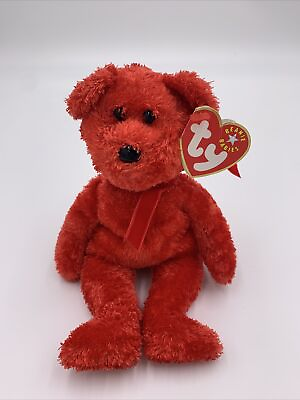 #ad TY Beanie Baby SIZZLE the Bear 8.5 inch Rare no errors Perfect Bear $3.99