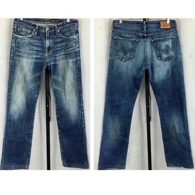 AG Adriano Goldschmied The Protege 100% Cotton Distressed Denim Jeans $47.00