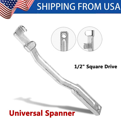 #ad Universal Spanner Wrench Extension Extender Power Bar 1 2quot; Sq Drive 335mm Long $18.95