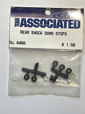 Team Associated #6466 Rear Shock Down Stops #70 #ad $4.50