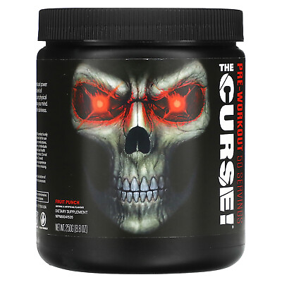 #ad #ad The Curse Pre Workout Fruit Punch 8.8 oz 250 g $28.49