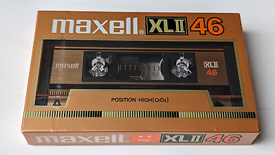 Maxell XLII 46** 1985 Japan 1psc New $49.00