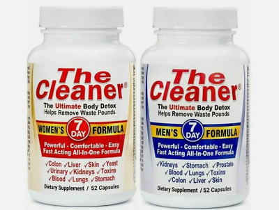 #ad Century System#x27;s The Cleaner Formula 7 Day Ultimate Body Detox Men amp; Women $16.95