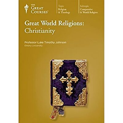 #ad Great World Religions: Christianity Book DVD $9.95