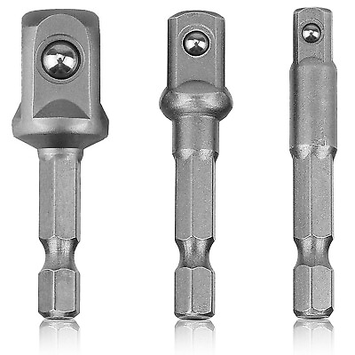 #ad Impact Grade Socket Adapter Extension Set Turns Power Drill Into High Speed N... $4.95