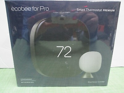 New Ecobee Smart Thermostat Premium with SmartSensor EB STATE6P 01 For Pro $178.94