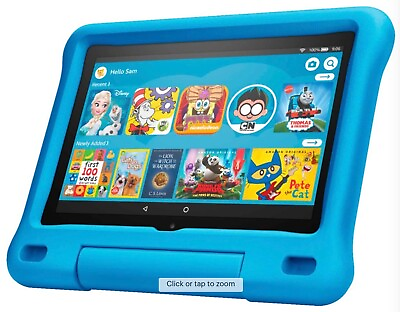 #ad Brand new Fire HD 8 Kids Edition Tablet 8quot; HD 32GB w Kid Proof Case BLUE $139.99