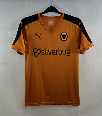 #ad Wolves Home Football Shirt 2015 16 Adults Small Puma A153 GBP 29.99