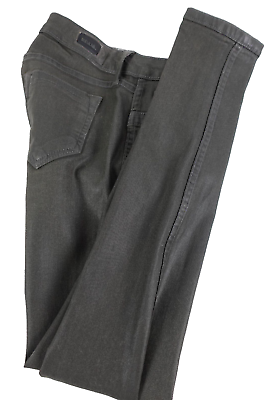 Bleulab Women#x27;s Detour Legging Jeans Size 27 Olive Zip Front Military Pants Fun $31.49