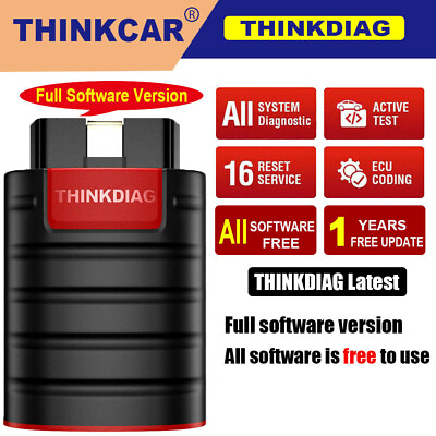 #ad 2024 THINKDIAG OBD2 Scanner Car Diagnostic Tool Full Software Free Bidirectional $78.32