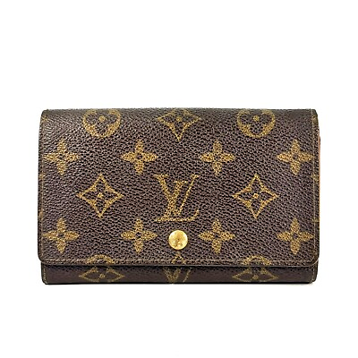 Louis Vuitton M61730 Monogram Canvas Wallet Brown X03 0114 $69.99