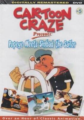 Popeye Meets Sinbad The Sailor Slim Case DVD By Multi VERY GOOD #ad $3.59