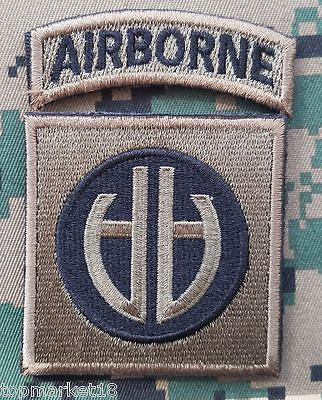 #ad 82nd Airborne Hook Patch All Americans WW2 Repro US Badge AA Uniform Forest $7.99