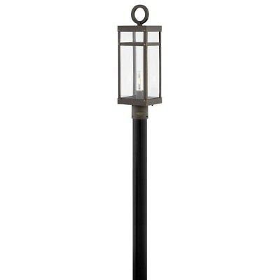 #ad 1 Light Medium Outdoor Post or Pier Mount Lantern in Transitional Style 6.5 $212.95