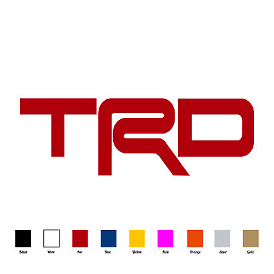#ad TRD Decal Vinyl Stickers for Toyota Cars Trucks Tacoma Tundra Any Size amp; Color $3.45