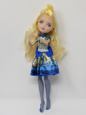 #ad Ever After High Blondie Lockes Signature Royal Doll with dress and bracelet $17.50