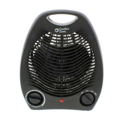 #ad 750 1500 Watt Fan Forced Electric Portable Space HeaterBlack $27.64