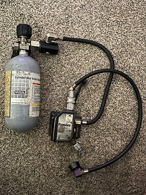 #ad Msa Cylinder And Valve Assembly With Mainifold 3000psi Breathing Air Kit $250.00