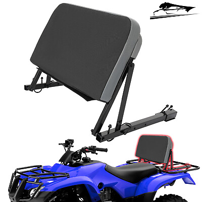 #ad Universal Heavy Duty Rear Seat Backrest Driver Riding Support Cushion For ATV $55.00