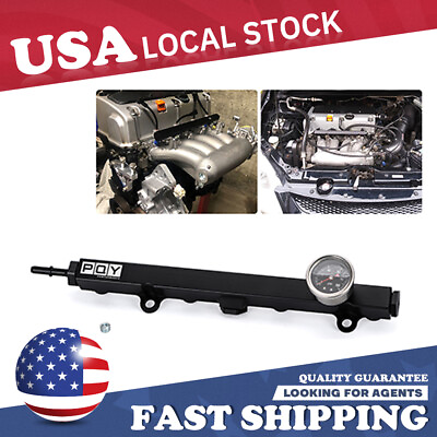 Fuel Rail Fuel Pressure Gauge Kit For Honda Civic Acura RSX TSX K20 K24 Engine $43.90