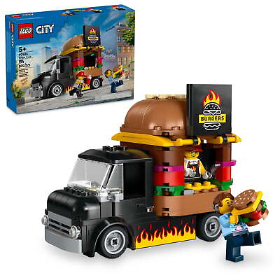 LEGO City Burger Truck Toy Building SetFun Gift for Kids Ages 5 PlusBurger Van $20.99