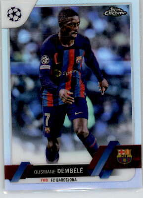 #ad 2022 23 Topps Chrome UEFA Club Competitions Soccer Refractors Pick From List $3.99