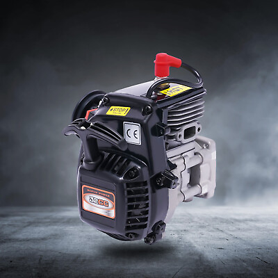 2 Stroke Air cooled Engine Gas Engine Car Motor Recoil Start Gasoline Engine #ad $122.01