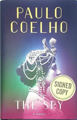 #ad The Spy Signed Copy by the Author Paulo Coelho Hardcover Historical Novel $630.00