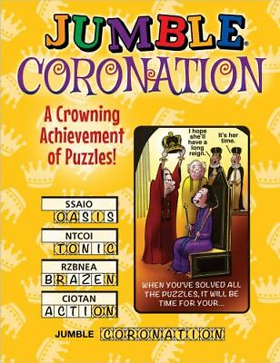 #ad Jumble® Coronation: A Crowning Achievement of Puzzles Jumbles® by in New $7.98