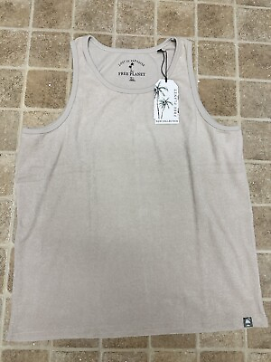 #ad Free Planet Tank Top Men’s New With Tags XL Oyster Color New With Tags $24.99