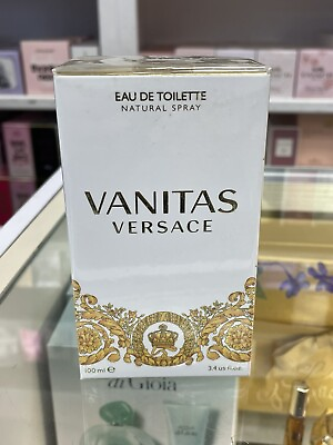 Versace VANITAS 3.4oz 100ml Eau De Toilette Spray For Women Rare NEW amp; SEALED $118.99
