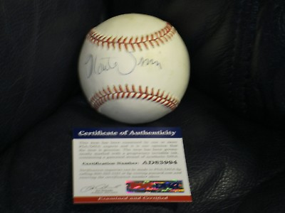 Monte Irvin Autographed Baseball PSA Certified $47.65