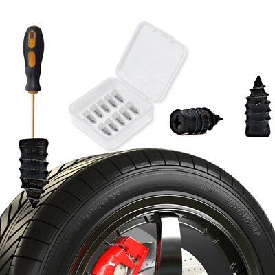 #ad Screw Tire Repair Rubber Plug Tyre Puncture Motorcycle Tire Repair Nail* $1.87