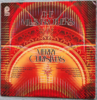 #ad The Mills Brothers Merry Christmas LP 1979 Vinyl Album Here Comes Santa Claus $8.00